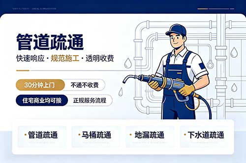 阆中管道疏通