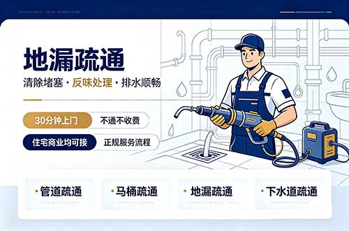 阆中地漏疏通