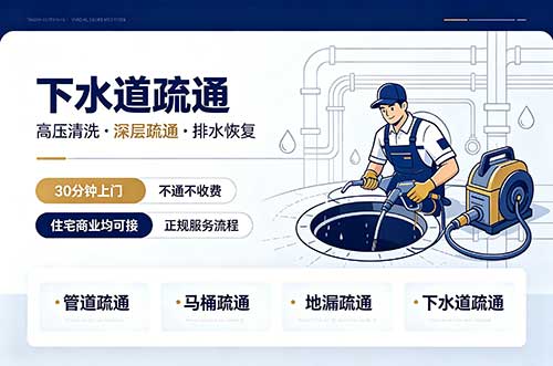 阆中下水道疏通